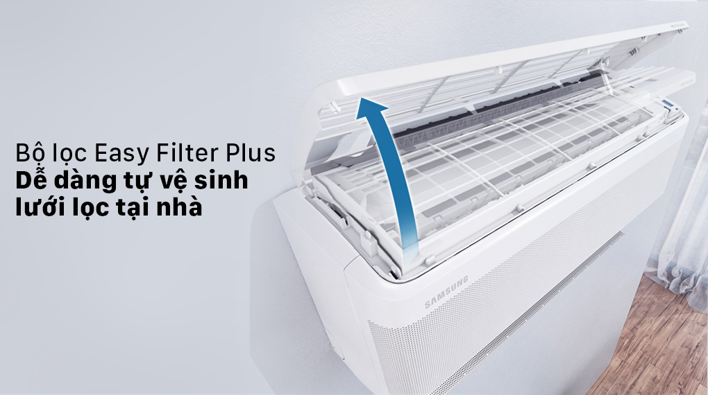 Máy lạnh Samsung Wind-Free Inverter 2 HP AR18TYGCDWKNSV - Easy Filter Plus