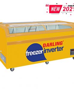 Tủ đông siêu thị kính cong Darling Inverter 1000 Lít DMF-10079ASKI