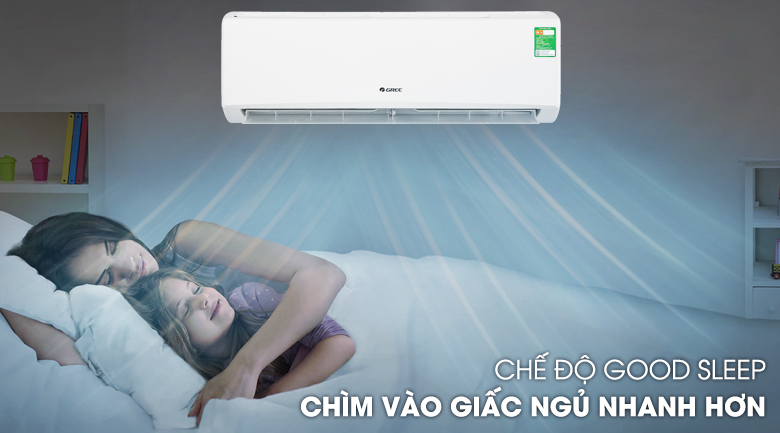 Chế độ ngủ đêm-Máy lạnh Gree 2 HP GWC18KD-K6N0C4