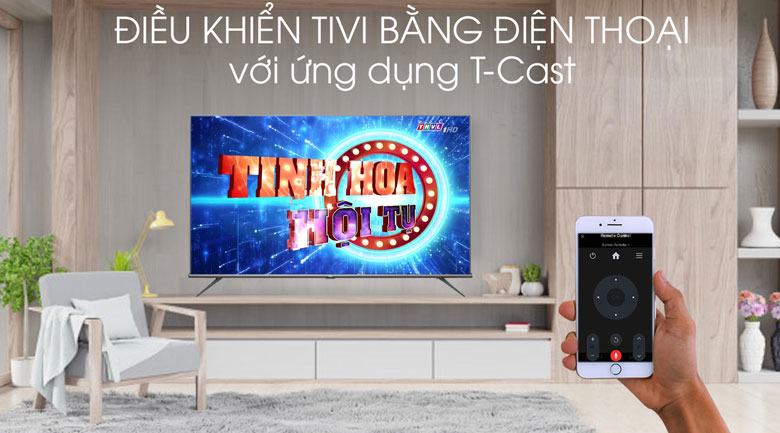 Android Tivi TCL 4K 75 inch L75A8 - Tcast