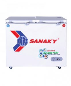 Tủ đông mặt kính cường lực Sanaky Inverter 220 Lít VH-2899W4K