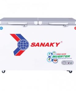 Tủ đông mặt kính cường lực Sanaky Inverter 260 Lít VH-3699W4K