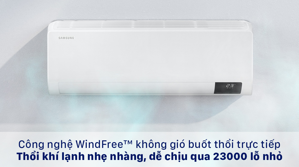 Máy lạnh Samsung Wind-Free Inverter 2 HP AR18TYGCDWKNSV - Công nghệ WindFree